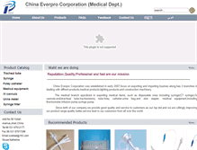 Tablet Screenshot of everpromedical.com